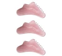 Gatuida 3pezzi Piastra Guasha Resina Per Massaggi Drenanti Strumento Per Massaggio Corpo Rilassamento Muscolare e Benessere Completo