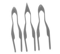 Gatuida 3pezzi Punte per Pirografo per Legno Punte per Penna Pirografica di Ricambio per Pirografo di per per Filo Riscaldante Accessori per Macchina per Pirografia