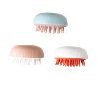 Gatuida 3pezzi Spazzole Massaggianti Per Capelluto Spazzola Per Shampoo Per Donne e Ragazzo Ragazza Per Esfoliazione e Trattamenti Profondi