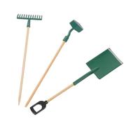 Gatuida 3sets Attrezzi Da Giardino in Miniatura Per Casa Delle Bambole Set Con Rastrello e Cazzuola in Scala Per Coltivazione Bonsai e Piante e Decorazione Case Delle Bambole