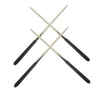 Gatuida 4 Biliardo Corta per Legno Mini Pool Portatile e Smontabile Bastone per Tavolo Biliardo per Praticare e Imparare