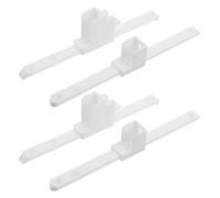 Gatuida 4 connettori per sponde del letto: staffe di fissaggio per sponde del letto, robusti accessori per la conversione della culla.