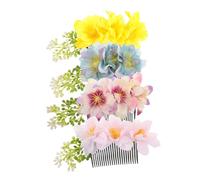 Gatuida 4 Fermagli Per Floreali: Fermagli Per Con Fiori Artificiali, Accessori Per Primaverili Ed Estivi Per Acconciature Raccolte E Laterali.