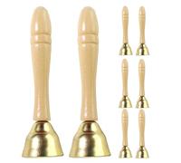 Gatuida 4 paia di campanellini per bambini: strumento musicale per bambini piccoli - campanellino a percussione ritmica per la scuola materna - giocattolo musicale Montessori per l'apprendimento