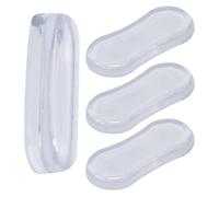 Gatuida 4 paracolpi per sedile WC, cuscinetto trasparente a chiusura | Cuscinetti in silicone insonorizzanti per sedile e coperchio del WC, ammortizzatori antirumore per una chiusura silenziosa