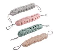 Gatuida 4 pezzi Asciugamani Doccia Esfolianti in PE Flessibile e Resistente Spugna Lunga per Massaggio e Pulizia Corpo per Bagno e Spa Pulizia Profonda e Schiena Facile Colore Casuale
