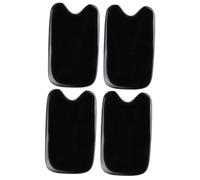 Gatuida 4 Pezzi Bordo Per La Cura Della Pelle Strumenti Di Rilascio Miofasciale Strumenti Di Massaggio Massaggiatore Viso Guasha Strumento Fisico Pro Tools Bordo Di Massaggio Giada Per Il
