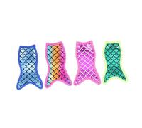 Gatuida 4 pezzi Coperture Protettive per Ghiaccioli in Neoprene Tema Sirena Maniche Isolanti Riutilizzabili per Adulti Mantieni le Mani Calde Ghiaccioli Freschi Facili da Pulire Colori