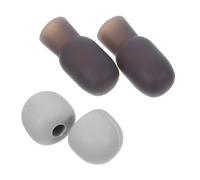 Gatuida 4 Pezzi Coperture Protettive Silenziose per Bacchette da Batteria Punte Silicone per Riduzione Rumore Compatibili con Tutti Tipi Bacchette per Pratiche