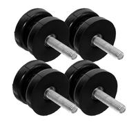 Gatuida 4 Pezzi Cuscinetti Antivibranti in Gomma per Generatori Ammortizzatori Cilindrici per Supporto Motore Auto Piedini Smorzatori di Vibrazioni Imbullonati per Attrezzature da Esterno