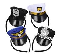 Gatuida 4 pezzi da per Cosplay Cerchietti con Cappello per Feste Tema Halloween e Costumi Ruolo Accessorio Versatile e