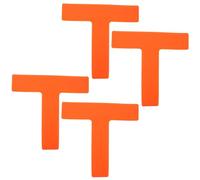 Gatuida 4 Pezzi di marcatori di di Campo: Set di Linee di marcatori di Confine per Tennis, Basket, pallavolo, Badminton, Pickleball, Rete da Campo, Allenamento all'aperto o al Chiuso