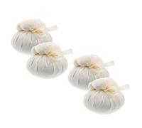 Gatuida 4 pezzi di ricambio per palline di erbe moxa - Testine di compressione alle erbe tailandesi per il rilassamento muscolare fai da te, bastoncini per massaggio moxa cinese, accessori per spa