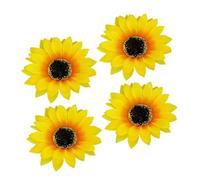 Gatuida 4 Pezzi Fermagli per Finto Girasole Accessori Estivi Hawaiani per Vacanze in Spiaggia da Colorati