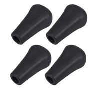 Gatuida 4 Pezzi Manopola del Carrello Elevatore in Plastica per Leva di Comando, Pomello di Ricambio Ergonomico Antiscivolo per Controllo Sollevamento e Abbassamento, Accessori