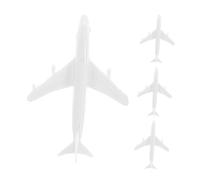 Gatuida 4 Pezzi Miniature Plastiche per Decorazione e Esposizione Aeropuertos Accessori Architettonici per Sabbia Compatte e Design