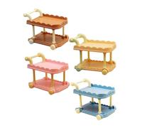 Gatuida 4 Pezzi Miniaturizzato per Casa per Decorazione Mini House Accessori Chic e Creativi per Giocattoli Ruolo e Carne