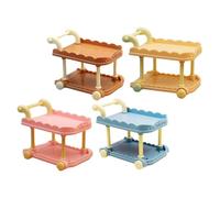 Gatuida 4 Pezzi Miniaturizzato per Cucina Accessori Casa delle Decorazioni per Miniature e Carne da Tavola per Casa