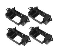 Gatuida 4 Pezzi unità di Movimento Pendolo per Orologio da Parete Parti di Ricambio in Plastica Nera per Riparazione Orologi con Meccanismo Facile da Installare Componenti di Guida