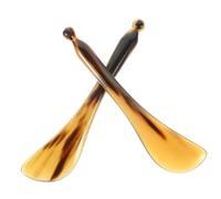 Gatuida 4 Pz Penna Da Massaggio Guasha Strumento Di Raschiatura Cinese Applicatore Di Crema Per Gli Occhi Raschiare Il Corno Di Bue Tavola Da Massaggio Corna Multifunzione