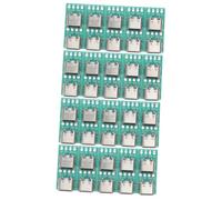 Gatuida 4 Set di Scheda USB C 3.1 USB Tipo C Connettore Femmina Scheda Convertitore PCB Adattatore di Facile Installazione 10 Pezzi * 4