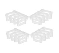Gatuida 4 set Divisori per Frigorifero in Plastica Regolabili Separatore Estensibile per Ripiani e Contenitori Partizioni Resistenti per Organizzazione Cucina e Freezer