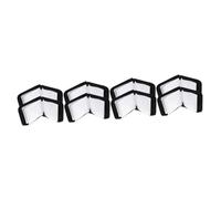 Gatuida 4 Set Scatola Di Immagazzinaggio Cd Supporto Per Da Tavolo Custodie Cd Astuccio Porta Cd Per Auto Cavo Film Il Tuo Caso Tessuto Non Tessuto in Polipropilene 2 Pezzi * 4