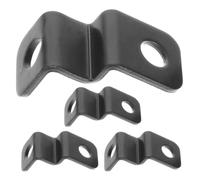 Gatuida 4 staffe per indicatori di direzione per moto, foro da 8 mm | Supporto per faro moto, supporto universale per il riposizionamento di indicatori di direzione e ammortizzatori forcella