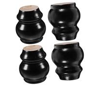 Gatuida 4pezzi Gambe Di Ricambio in Legno Massello Per Mobili Gambe Per Cassettiere e Poltrone Accessori in Stile Moderno Per Arredare Divani e Armadietti