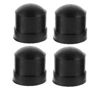 Gatuida 4pezzi Kit Di Puntili in Gomma Per Trombone Riduce e Migliora Stabilità Adatto Per Esercitazioni Ed Esibizioni Colore Nero