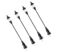 Gatuida 4pezzi Miniature Di Lampioni Decorazioni Mini Lampade Da Giardino Paesaggio Tavolo Di Sabbia Lampioni Per Case Delle Bambole Modelli Di Lampade Da Giardino