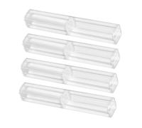 Gatuida 4pezzi Scatole Portapenne Trasparenti Per Penne Scatole Regalo Per Penne Vuote Espositore Vuoto Contenitore Piccolo Per Regali e Esposizione