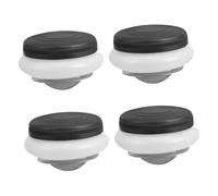 Gatuida 4pezzi Tazza per Tavolozza Olio Secchio per Pulizia dei Pennelli Bacinella per Pennelli Barile per Lavaggio dei Colori Olio Lavatrice per in Plastica