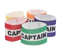 Gatuida 5 fasce da capitano per calcio: fasce da capitano ad alta visibilità per le braccia della squadra di calcio - da braccio leggere ed elastiche per l'allenamento delle squadre di