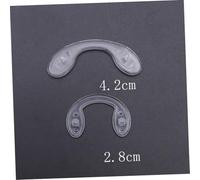 Gatuida 5 pezzi Naselli in Silicone per Occhiali Cuscinetti Nasali Morbidi e Antiscivolo per Studenti Comfort Estremo e Flessibilità per Ridurre Irritazioni