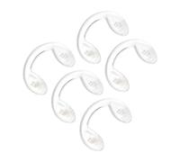 Gatuida 5 pezzi Naselli per Occhiali in Silicone Morbido Anti-scivolo Supporto Comfort per Studenti U-shape Grande