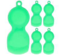 Gatuida 5 Pezzi Raschietti in Plastica per Biglietti della Lotteria, Strumenti Portatili per Grattare Adesivi e Etichette, Design Compatto e Sicuro per Raccolte Fondi e Uso Quotidiano