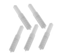 Gatuida 5 Pezzi Rod Spindle For Toilet Paper Holder Spring Loaded Plastic Replacement Roller For Public Restrooms Adjustable Fit Tool Installation Smooth Roll Bathroom Tissue Insert