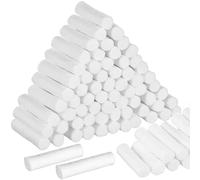 Gatuida 5 Pezzi Rulli di Cotone Dentale 8x38 Mm Bianco per Pulizia Orale | Cotone ad Alta Assorbenza, Posizionamento Flessibile, Mantiene la Forma e Riduce Trauma Tissutale