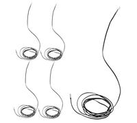 Gatuida 5 pezzi Termometro Digitale per Temperatura con Cavo Flessibile Rilevazione Immediata Alta Precisione per Monitoraggio Remoto in Laboratori e Industria