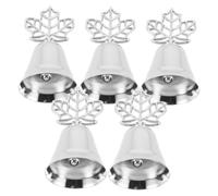 Gatuida 5 Pezzi Titolare del Sedile Porta Numero da Tavolo Campane Carta di Matrimonio Clip Nozze Portanomi da Tavolo Reception Commercio Buffet Nuziale Multiplo Posto a Sedere Lega Silver