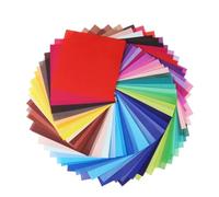 Gatuida 50 fogli Carta Origami Colorata Singola Faccia per Progetti Creativi Lavoretti Manuali