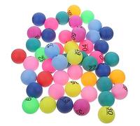 Gatuida 50 Pezzi 1 50 Palline Numerate Colorate Palline Da Disegno Numerate Chiamanti Grandi Palline Da Bingo Palline Rosa Per La Lotteria Delle Feste Palline Da Bingo Numerate Palline Da