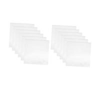 Gatuida 50 pezzi Custodie Protettive per Dischi Trasparenti e Autoadesive per Conservare Album Musicali Protezione da Graffi e Danni