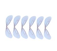 Gatuida 50 Pezzi Decorazione Di Di Libellula Volare Le Ciondoli Libellula Costume Da Di Libellula Accessori Chiffon Decorazione Delle in Tessuto Finta Ala Di Libellula Più