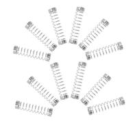 Gatuida 50 Pezzi Molle Compressione Piccole in Acciaio per Ricariche Penna Sfera Kit Molle Metalliche per Ufficio Scuola e Scrittura