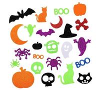 Gatuida 500 Adesivi Halloween in Schiuma Autoadesivi per Decorazioni Feste per e Party Favor per Superfici Lisce e Asciutte