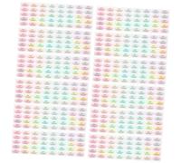 Gatuida 500 pezzi Etichette Qc Passate Ovali Adesive PVC Impermeabili per Controllo Qualità Magazzino e
