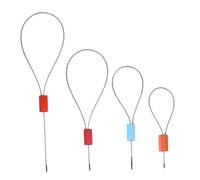 Gatuida 50pezzi Filo Di Sicurezza Sigilli Antimanomissione Per Contenitori e Cargoe Alta Tensione e Affidabilità Facile Da Usare Per Logistica e Supermercati