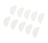 Gatuida 5paia Nasali Silicone Antiscivolo Per Comfort e Per Naso Accessori Ottici Trasparenti Per Disagio e Prevenire Scivolamento